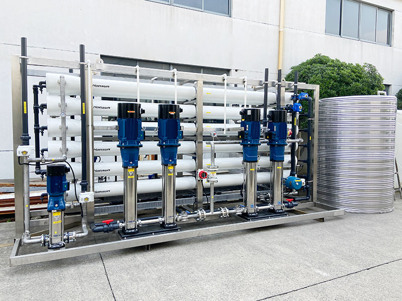 双膜法中水回用设备浙江案例