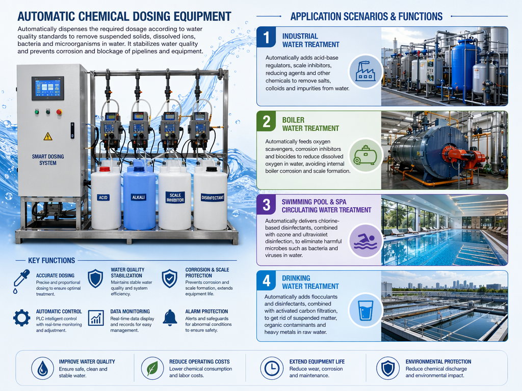 Applications of Automatic Chemical Dosing Devices